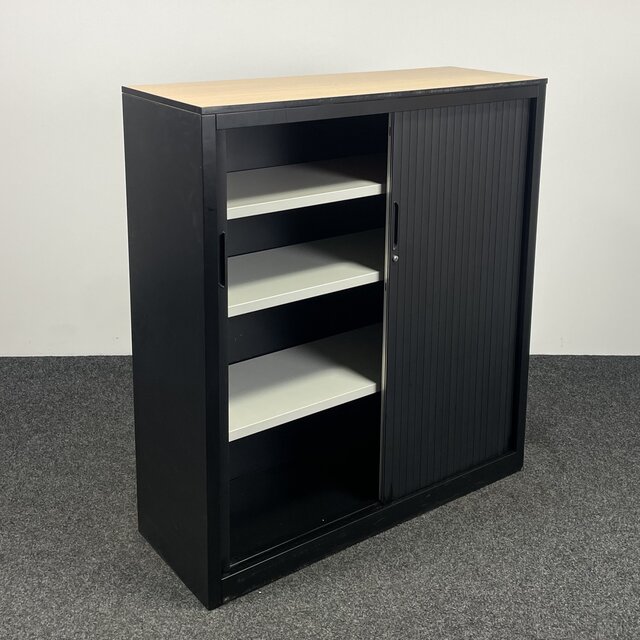 Archiefkast - Zwart | 138 x 124 x 45 cm