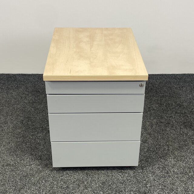 Grijs Ladeblok - 4 Laden | 54 x 42 x 60 cm