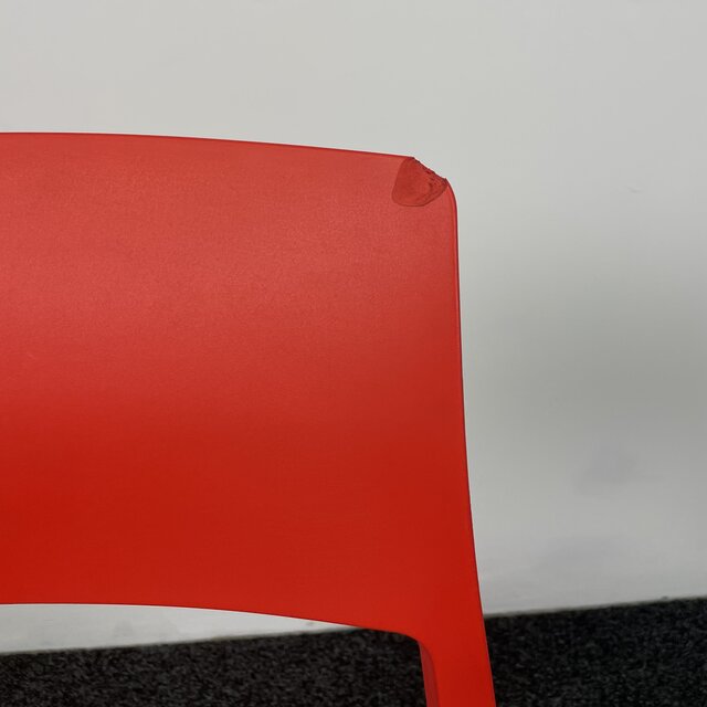 Vitra Tip Ton Stoel - Rood