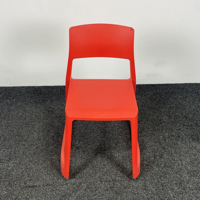 Vitra Tip Ton Stoel - Rood