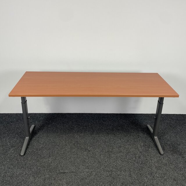 Ahrend Mehes Bureau - Donker Peren Blad | 160 x 60 cm