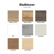 Vergadertafel Eco-Line - Ovaal Blad