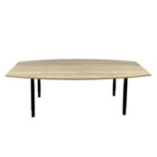Vergadertafel Eco-Line - Tonvormig Blad