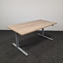 Gispen TM Slinger Bureau Grijs 160 x 80 cm