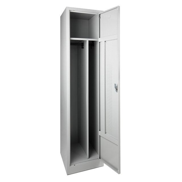 Lockerkast - 1 Deur Geperforeerd | 180 x 41,5 x 50 cm