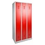Lamers Kantoormeubelen  Lockerkast - 3 Deurs | 180 x 89 x 50 cm
