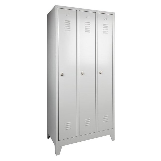 Lockerkast - 3 Deurs | 180 x 89 x 50 cm