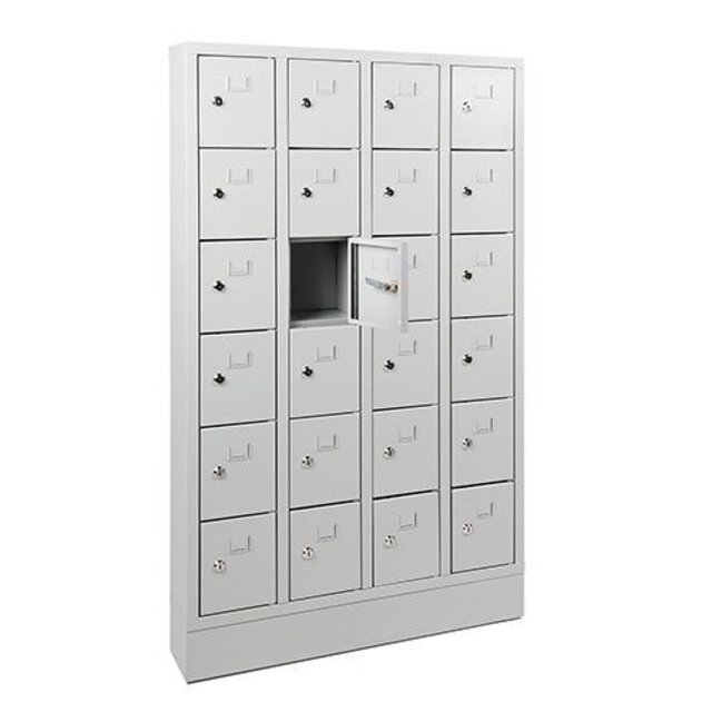 Lockerkast - 24 Deurs | 131 x 80 x 15 cm