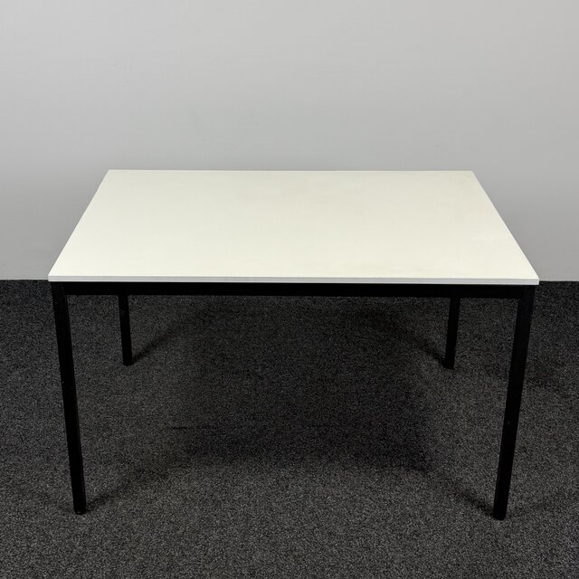 Kantinetafel - Wit Blad | 120 x 80 cm
