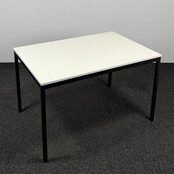 Kantinetafel - Wit Blad | 120 x 80 cm