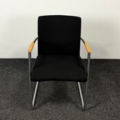 Vergaderstoel - Zwart | Slede Onderstel