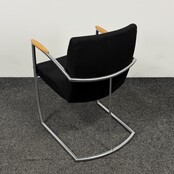 Vergaderstoel - Zwart | Slede Onderstel