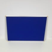 Prikbord 60 × 90 cm - Blauw
