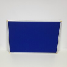 Prikbord 60 × 90 cm - Blauw