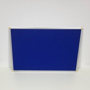 Prikbord 60 × 90 cm - Blauw