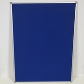Prikbord 90 × 120 cm - Blauw