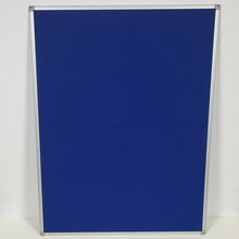 Prikbord 90 × 120 cm - Blauw