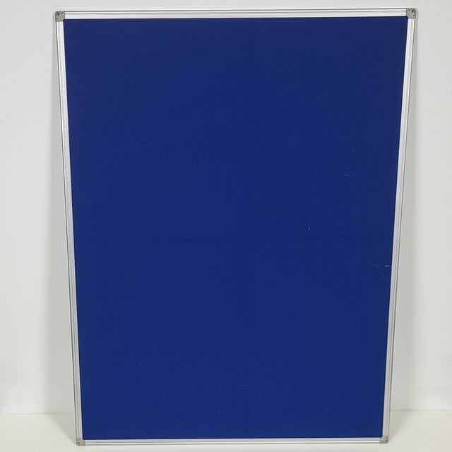 Prikbord 90 × 120 cm - Blauw