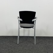 Vergaderstoel ENEA - Zwart Leer