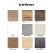 Gispen TM Slingerbureau - 160 x 80 cm | Glanzend Zwart