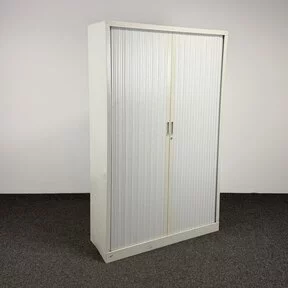 Lichtgrijze Archiefkast / Garagekast B| 198 x 120 x 43 cm