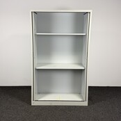 Lichtgrijze Archiefkast / Garagekast B| 198 x 120 x 43 cm