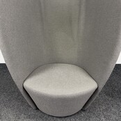 Akoestische Globe Zero 4 Shelter Fauteuil (A) - Grijs