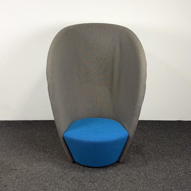 Akoestische Globe Zero 4 Shelter Fauteuil - Grijs / Blauw