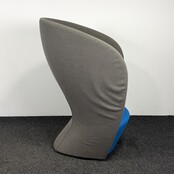 Akoestische Globe Zero 4 Shelter Fauteuil - Grijs / Blauw