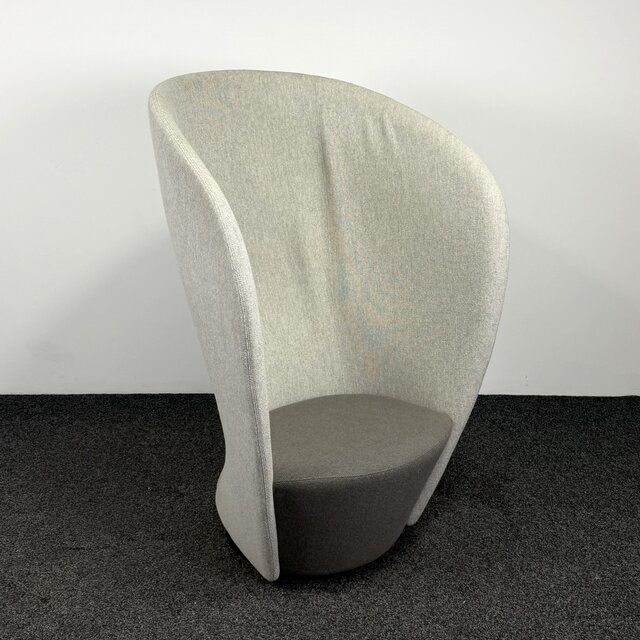 Akoestische Globe Zero 4 Shelter Fauteuil - Lichtgrijs / Grijs