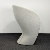 Akoestische Globe Zero 4 Shelter Fauteuil - Lichtgrijs / Grijs