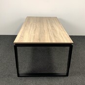 Refurbished Vergadertafel - Nieuw Blad | 75 x 200 x 100 cm