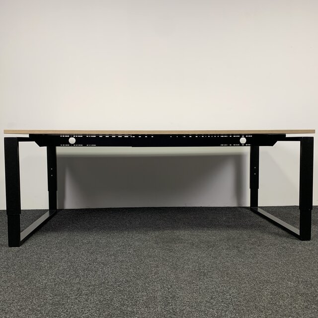Refurbished Vergadertafel - Nieuw Blad | 75 x 200 x 100 cm