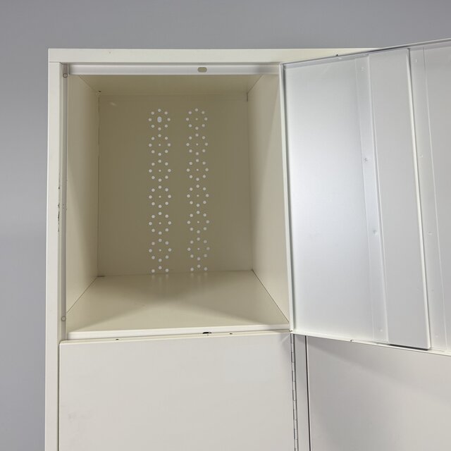Lockerkast 12-deurs - Wit | 196 x 122 x 48 cm