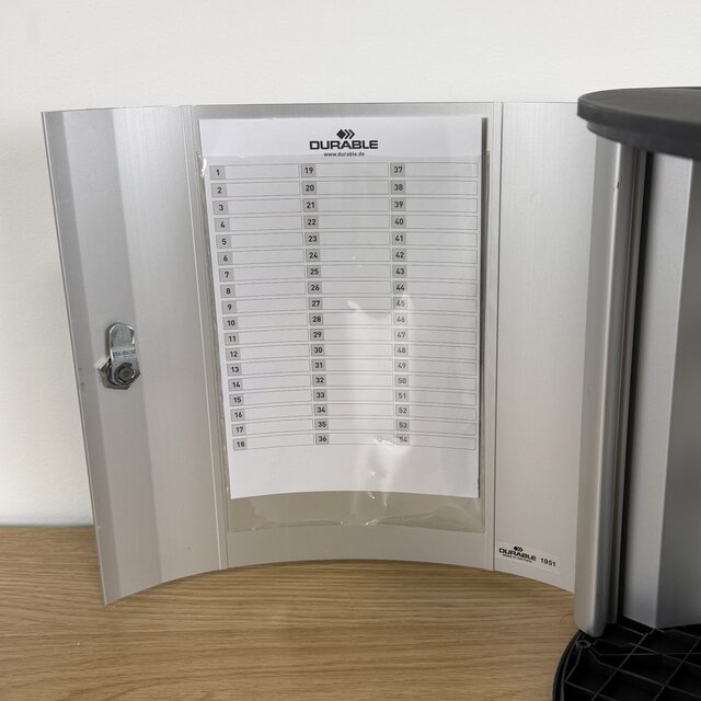 Aluminium Sleutelkast - 18 Haken