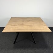 Refurbished Bridge Vergadertafel - 160 x 160 cm