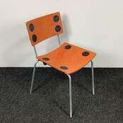 Lande Designstoel Bubbles - Oranje