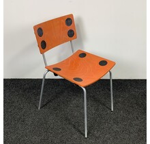 Lande Designstoel Bubbles - Oranje