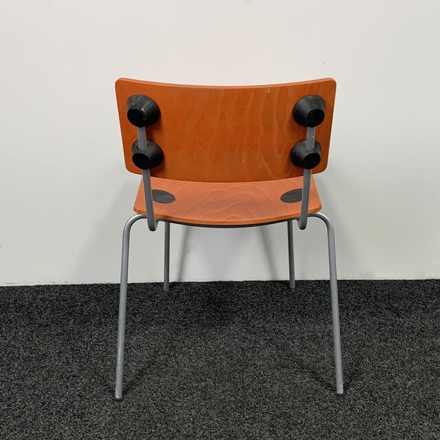 Lande Designstoel Bubbles - Oranje
