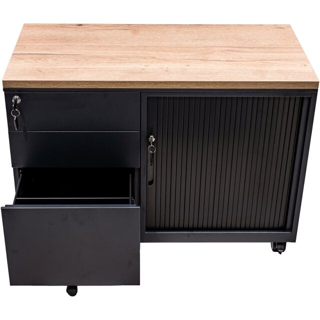 Verrijdbaar Labeblok met Schuifdeur