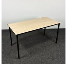 Kantinetafel met Licht Eiken Blad - 140 x 70 cm