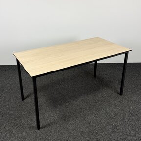 Kantinetafel met Licht Eiken Blad - 140 x 70 cm