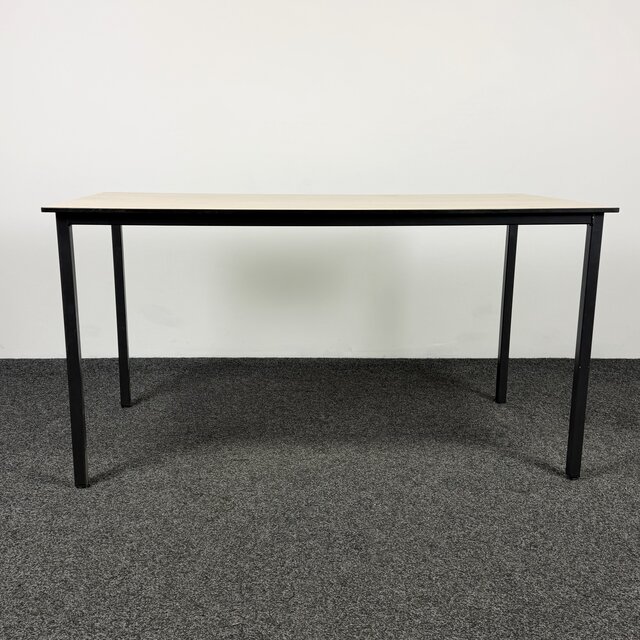 Kantinetafel met Licht Eiken Blad - 140 x 70 cm