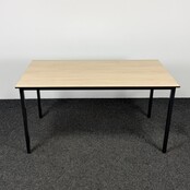 Kantinetafel met Licht Eiken Blad - 140 x 70 cm