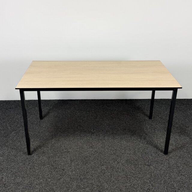 Kantinetafel met Licht Eiken Blad - 140 x 70 cm