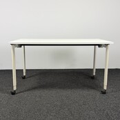 Ahrend Verrijdbare tafel - Wit | 140 x 80 cm