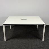 Vergadertafel - Wit blad | 160 x 120 cm