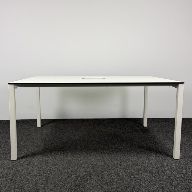 Vergadertafel - Wit blad | 160 x 120 cm