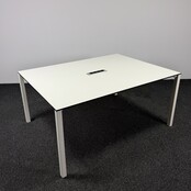 Vergadertafel - Wit blad | 160 x 120 cm