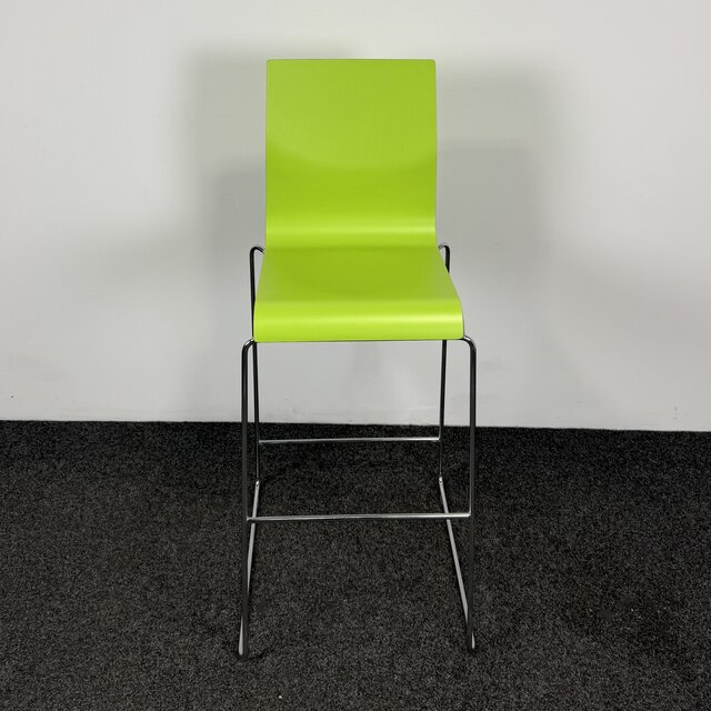 Groene Barkruk - Hoge Rugleuning